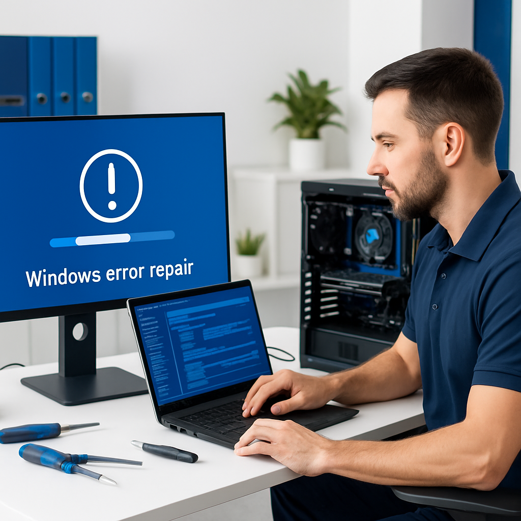 Missing meta description; Missing featured image; Thin content - Windows Error Repair Service